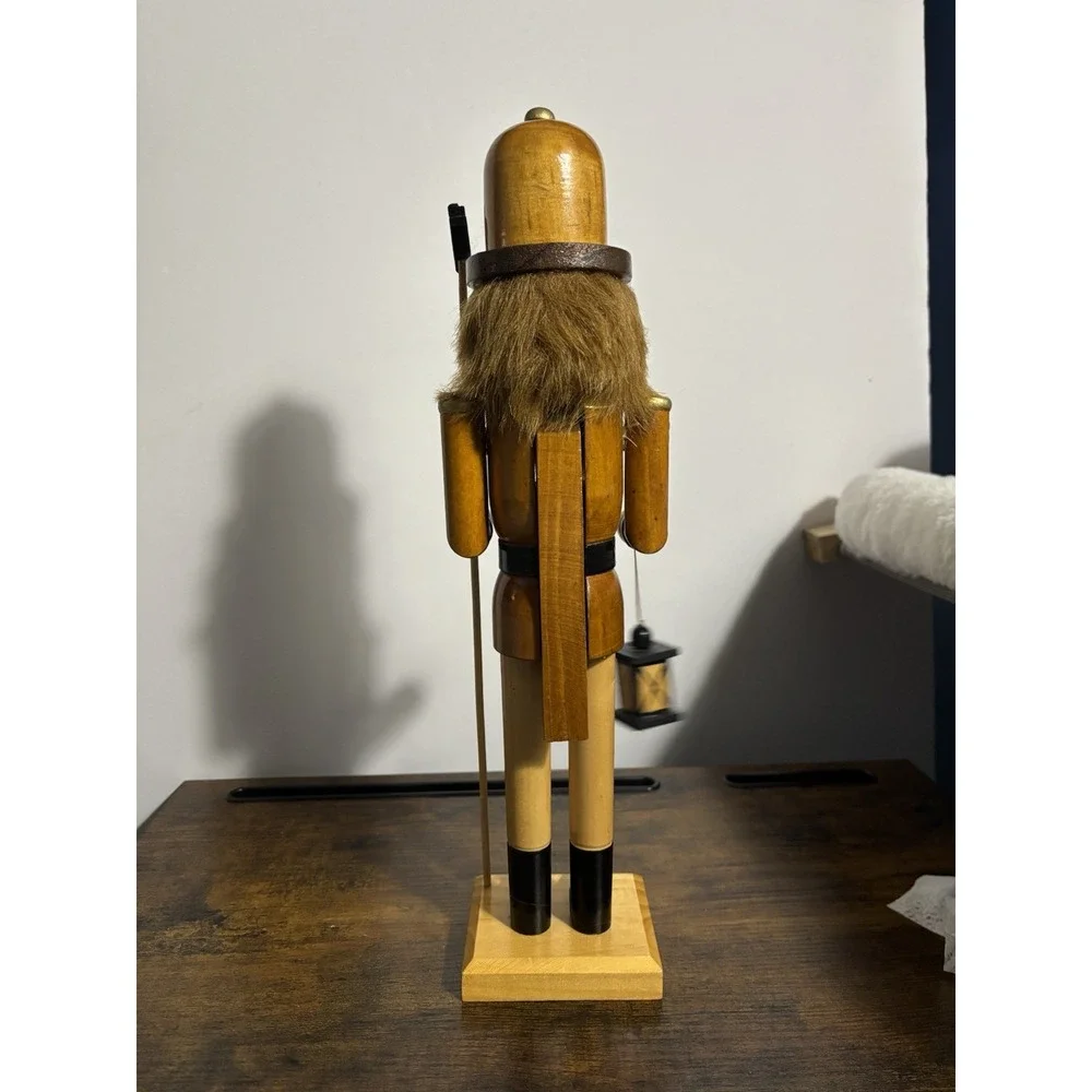 Golden Stain Nutcracker Large 14